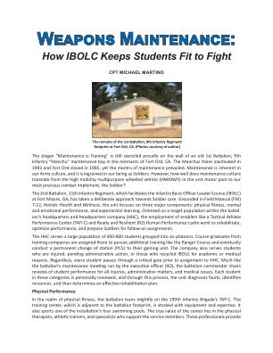 武器维护：IBOLC 如何让学生保持战斗状态